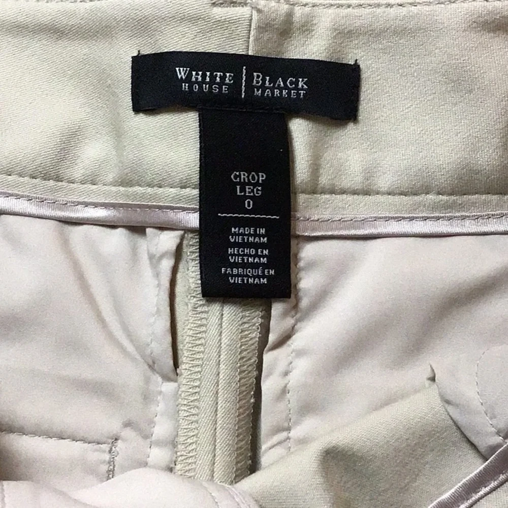 WHBM Womens Petite Crop Pants - Picture 3 of 5